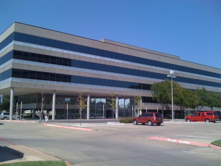 Commercial Solar Film cools off employees in commercial building in Dallas, TX!