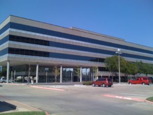 Corporate headquarters solar filmed for energy savings in Irving , Tx