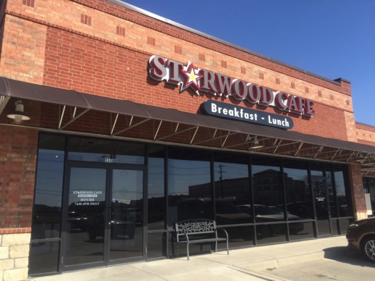 DALLAS, TX – Dark Smoke Solar Film on Starwood Café’s Windows