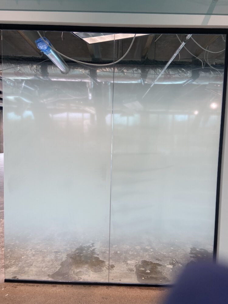 Decorative Frosted Privacy Glass for Meeting Rooms