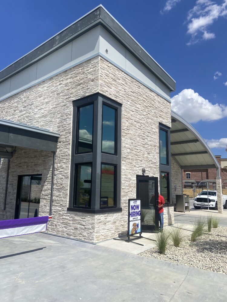 New Solar Film installed on Commercial Windows for Smitty's Car Wash