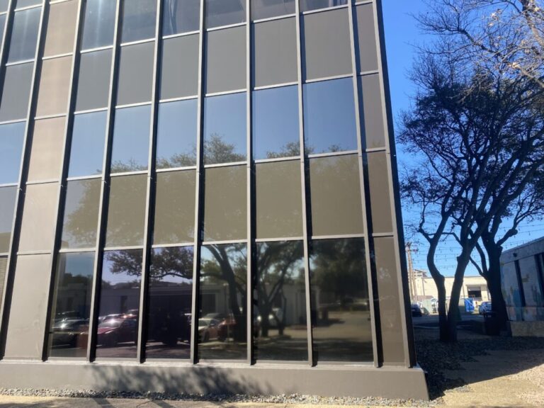Solar Film in Dallas Office Park