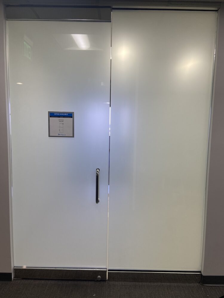 frost film for Dallas office building frost film for Dallas office building