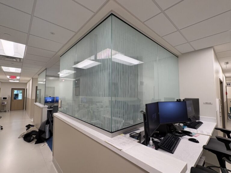 Vertical striped gradient film